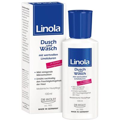 LINOLA Dusch und Wasch - Mildes Waschgel für trockene Haut LINOLA Dusch und Wasch - Mildes Waschgel für trockene Haut