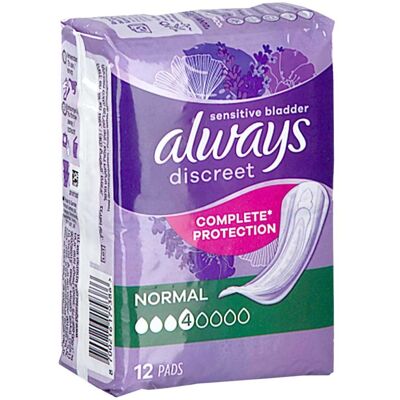 Always discreet Inkontinenz Binden normal Always discreet Inkontinenz Binden normal