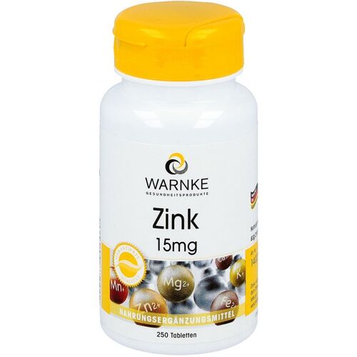 Zink 15 mg Tabletten