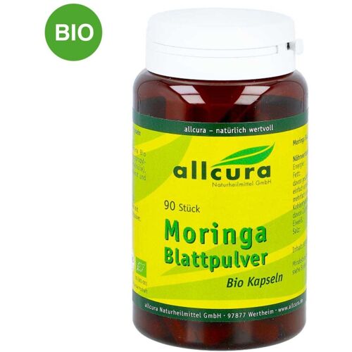 Moringa Blattpulver Bio Kapseln