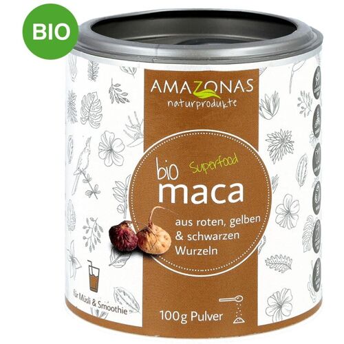 AMAZONAS Maca 100% Pur Bio Pulver