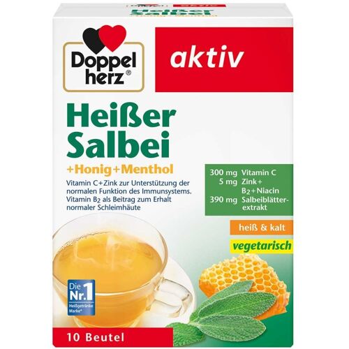 Doppelherz Heisser Salbei+honig+menthol Granulat