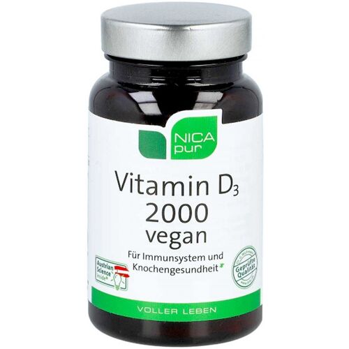 Nicapur Vitamin D3 2000 vegan Kapseln