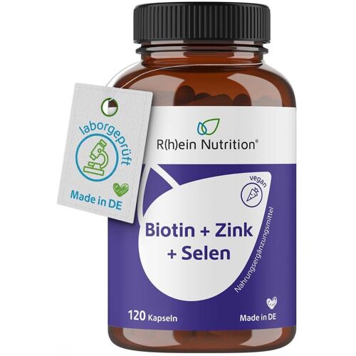 Biotin+Zink+Selen f. Haut Haare & Nägel Kapseln