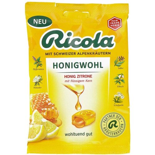 Ricola Honigwohl Zitrone Bonbons Beutel