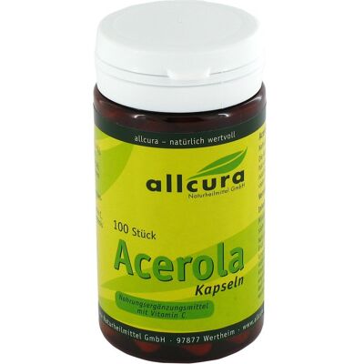 Allcura Acerola - Vitamin C Nahrungsergänzungsmittel Allcura Acerola - Vitamin C Nahrungsergänzungsmittel