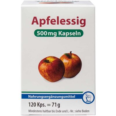 Pharma Peter Apfelessig 500 Kapseln Pharma Peter Apfelessig 500 Kapseln