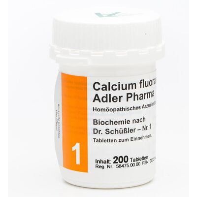 Biochemie Adler 1 Calcium fluor.D12 Adl.p. Tabletten Biochemie Adler 1 Calcium fluor.D12 Adl.p. Tabletten