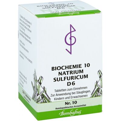 Bombastus-Werke AG BIOCHEMIE D 6 Tabletten - Homöopathisches Arzneimittel Bombastus-Werke AG BIOCHEMIE D 6 Tabletten - Homöopathisches Arzneimittel