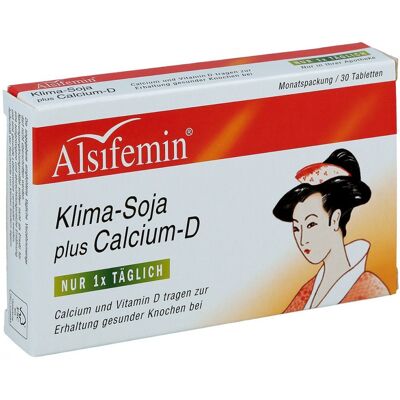Alsitan GmbH Alsifemin Klima-Soja plus Calcium D3 Tabletten Alsitan GmbH Alsifemin Klima-Soja plus Calcium D3 Tabletten