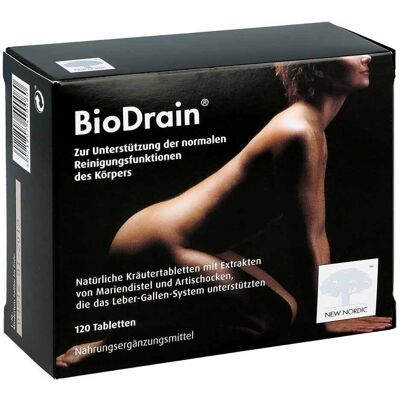 New Nordic Biodrain - Nahrungsergänzungsmittel - 120 Tabletten New Nordic Biodrain - Nahrungsergänzungsmittel - 120 Tabletten