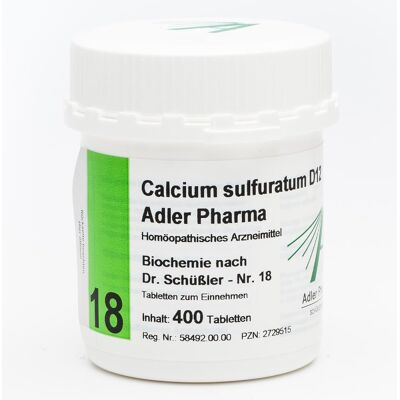 Adler Calcium sulfuratum Tabletten - Calcium sulfuratum Tabletten Adler Calcium sulfuratum Tabletten - Calcium sulfuratum Tabletten