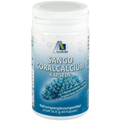 Avitale GmbH SANGO KORALLE Calciumkapseln - Calciumkapseln Avitale GmbH SANGO KORALLE Calciumkapseln - Calciumkapseln