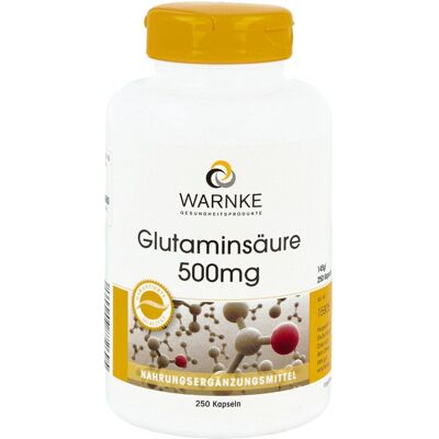 Glutaminsäure 500 mg Kapseln Glutaminsäure 500 mg Kapseln