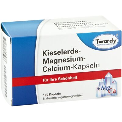 Magnesium Calcium Kieselerde Kapseln - Nahrungsergänzung Magnesium Calcium Kieselerde Kapseln - Nahrungsergänzung