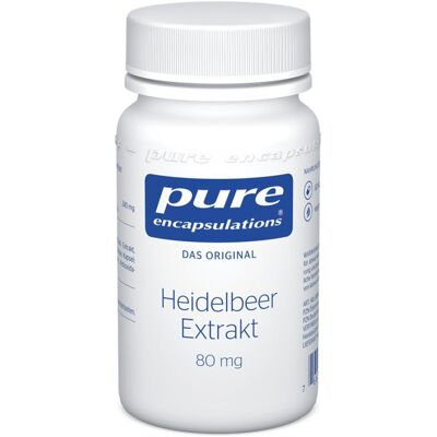 Pure Encapsulations Heidelbeerextrakt 80 mg - Nahrungsergänzungsmittel Pure Encapsulations Heidelbeerextrakt 80 mg - Nahrungsergänzungsmittel
