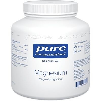 Pure Encapsulations Magnesiumglycinat - 180 Kapseln Nahrungsergänzungsmittel Pure Encapsulations Magnesiumglycinat - 180 Kapseln Nahrungsergänzungsmittel
