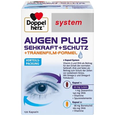 Doppelherz Augen + Schutz System Kapseln - 120 St Doppelherz Augen + Schutz System Kapseln - 120 St