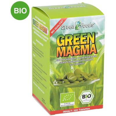 Allcura Green Magma Bio Gerstengras-Tabletten - Nahrungsergänzung Allcura Green Magma Bio Gerstengras-Tabletten - Nahrungsergänzung