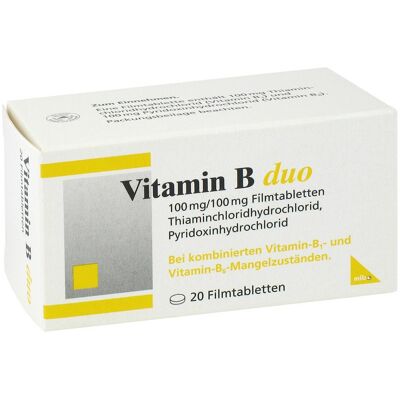 Vitamin B Duo Filmtabletten Vitamin B Duo Filmtabletten