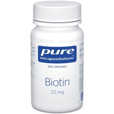 Pure Encapsulations Biotin 2,5 mg Kapseln - Nahrungsergänzungsmittel Pure Encapsulations Biotin 2,5 mg Kapseln - Nahrungsergänzungsmittel