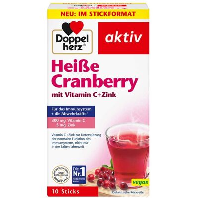 Doppelherz Heisse Cranberry mit Vitamin C +Zink Granulat Doppelherz Heisse Cranberry mit Vitamin C +Zink Granulat