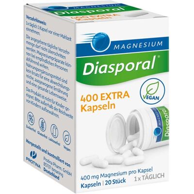 Protina Magnesium Diasporal 400 Extra Kapseln - Nahrungsergänzungsmittel Protina Magnesium Diasporal 400 Extra Kapseln - Nahrungsergänzungsmittel