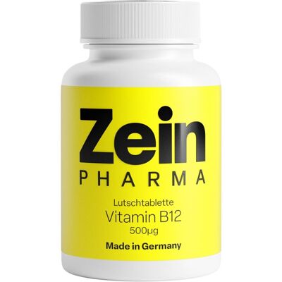 ZeinPharma Vitamin B12 500μg Nahrungsergänzung - Gegen Müdigkeit & Erschöpfung ZeinPharma Vitamin B12 500μg Nahrungsergänzung - Gegen Müdigkeit & Erschöpfung
