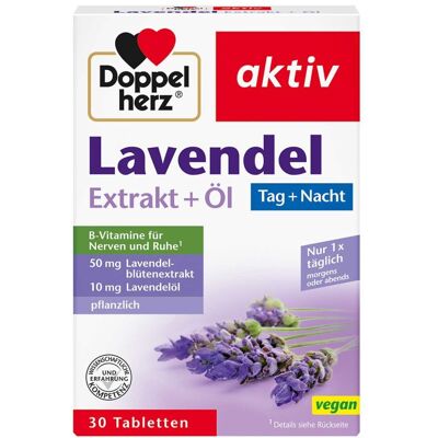 Doppelherz Lavendel Extrakt+öl Tabletten Doppelherz Lavendel Extrakt+öl Tabletten