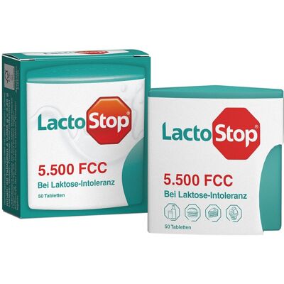 Hübner Lactose Intolerance Aid 5.500 FCC Tabletten - Laktose-Intoleranz-Hilfe Hübner Lactose Intolerance Aid 5.500 FCC Tabletten - Laktose-Intoleranz-Hilfe