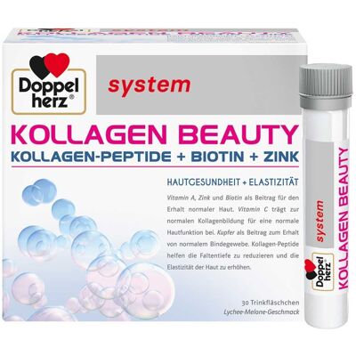 Queisser Pharma GmbH & Co. KG Doppelherz Kollagen Beauty system Trinkfläschchen 30 St Queisser Pharma GmbH & Co. KG Doppelherz Kollagen Beauty system Trinkfläschchen 30 St