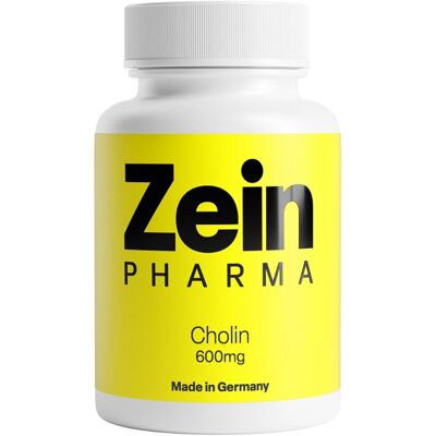 ZeinPharma Choline 600mg Nahrungsergänzung - Unterstützt Leberfunktion ZeinPharma Choline 600mg Nahrungsergänzung - Unterstützt Leberfunktion