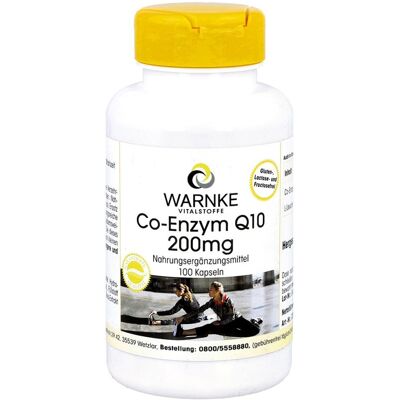 Warnke Vitalstoffe GmbH Coenzym Q10 200 mg - Diätetische Ergänzung Warnke Vitalstoffe GmbH Coenzym Q10 200 mg - Diätetische Ergänzung