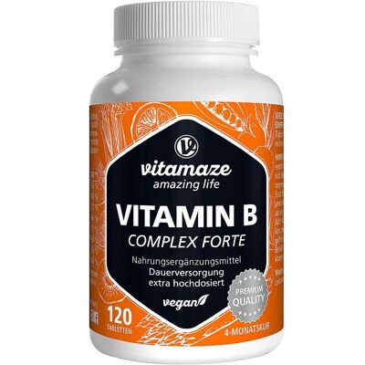 Vitamaze VITAMIN B-Complex extra hochdosiert vegan Vitamaze VITAMIN B-Complex extra hochdosiert vegan