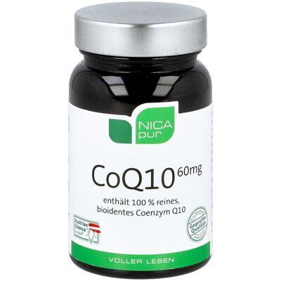 NICApur Micronutrition GmbH Nicapur CoQ10 60 mg Kapseln - Nahrungsergänzungsmittel NICApur Micronutrition GmbH Nicapur CoQ10 60 mg Kapseln - Nahrungsergänzungsmittel