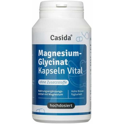 Casida Magnesium Glycinat Kapseln Vital - Nahrungsergänzungsmittel Casida Magnesium Glycinat Kapseln Vital - Nahrungsergänzungsmittel