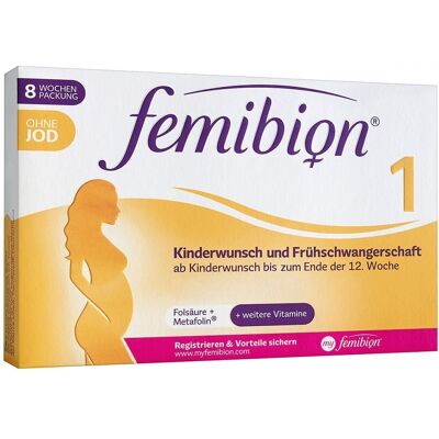 Femibion 1 Schwangerschaftsvitamin - Nahrungsergänzung Femibion 1 Schwangerschaftsvitamin - Nahrungsergänzung