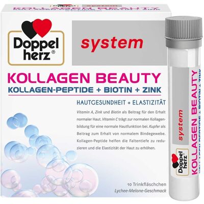 Doppelherz Kollagen Beauty system Trinkfläschchen Doppelherz Kollagen Beauty system Trinkfläschchen