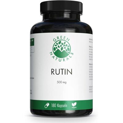 Green Naturals Rutin 500mg Sophora japonica Kapseln vegan Green Naturals Rutin 500mg Sophora japonica Kapseln vegan