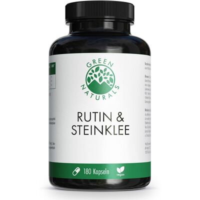 GREEN NATURALS Rutin & Steinklee 500 Mg Kapseln vegan GREEN NATURALS Rutin & Steinklee 500 Mg Kapseln vegan