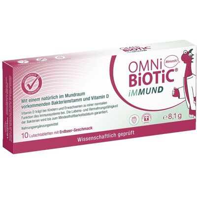 INSTITUT ALLERGOSAN Deutschland (privat) GmbH Omni BiOtiC iMmund Lutschtabletten - Lutschtabletten INSTITUT ALLERGOSAN Deutschland (privat) GmbH Omni BiOtiC iMmund Lutschtabletten - Lutschtabletten
