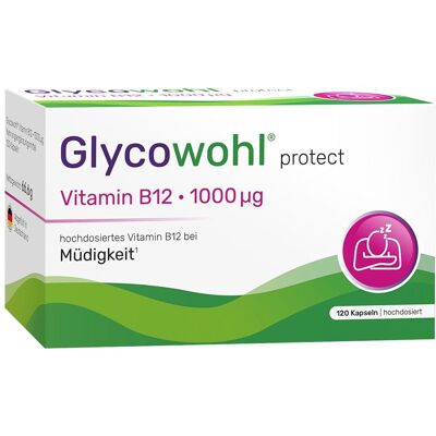 Glycowohl Vitamin B12 1000 µg Hochdosiert vegan Kapseln Glycowohl Vitamin B12 1000 µg Hochdosiert vegan Kapseln