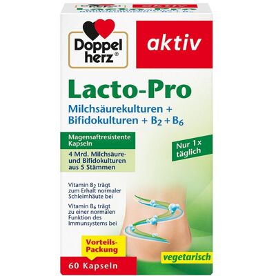 Doppelherz aktiv Lacto-Pro Kapseln - Nahrungsergänzungsmittel Doppelherz aktiv Lacto-Pro Kapseln - Nahrungsergänzungsmittel