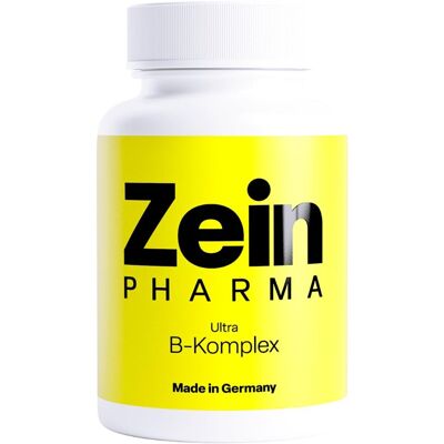 ZeinPharma Super B-komplex + Biotin - Hochdosierte B-Vitamine für Energie ZeinPharma Super B-komplex + Biotin - Hochdosierte B-Vitamine für Energie