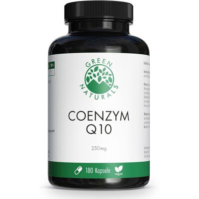 Green Naturals Coenzym Q10 250 mg Kapseln hochdosiert vegan Green Naturals Coenzym Q10 250 mg Kapseln hochdosiert vegan