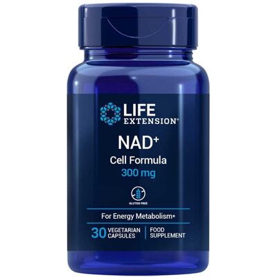 Life Extension Nad+ Zellformel - Nicotinamid Ribosid - 300 mg - 30 Kapseln Life Extension Nad+ Zellformel - Nicotinamid Ribosid - 300 mg - 30 Kapseln