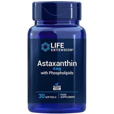 Life Extension Astaxanthin mit Phospholipiden - Nahrungsergänzung Life Extension Astaxanthin mit Phospholipiden - Nahrungsergänzung