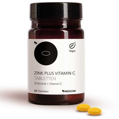 MEDICOM Zink Plus Vitamin C Tabletten MEDICOM Zink Plus Vitamin C Tabletten