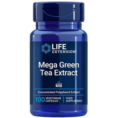 Life Extension Grüner Tee Extrakt, standardisiert 98% - Nahrungsergänzung Life Extension Grüner Tee Extrakt, standardisiert 98% - Nahrungsergänzung