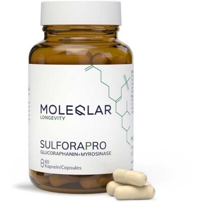 MoleQlar Sulforapro - Ergänzung mit Brokkoli-Extrakt MoleQlar Sulforapro - Ergänzung mit Brokkoli-Extrakt